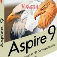 Vectric Aspire 9.514 + Clip Art Bonus | Full Version